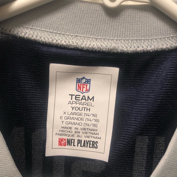 NFL SEATTLE SEAHAWKS BOYS Wilson #3 JERSEY Size Large XL (14/16) - Picture 10 of 12